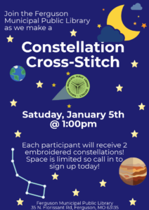 constellation cross-stitch